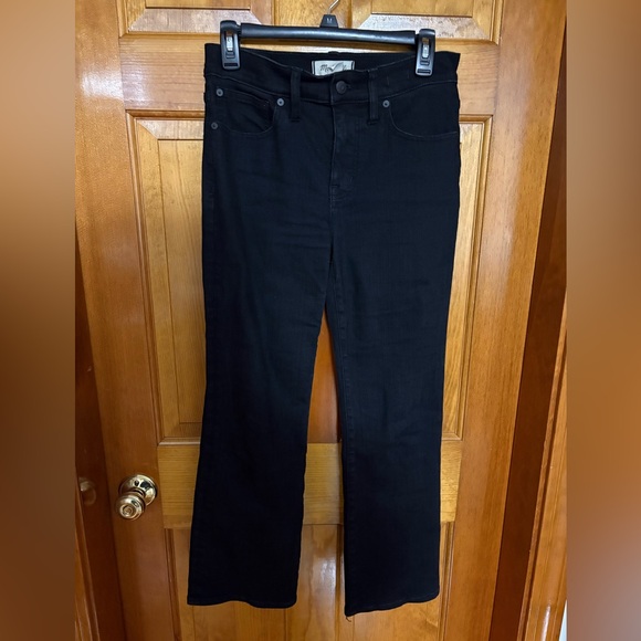 Mid Rise Kick Out Jeans - Picture 1 of 2